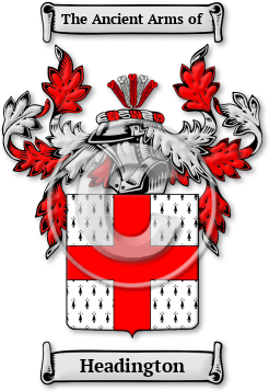 Headington Family Crest Download (JPG) Legacy Series - 600 DPI