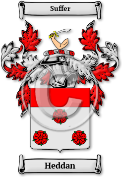 Heddan Family Crest Download (jpg) Legacy Series - 150 DPI