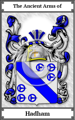 Hadham Family Crest Download (JPG)  Book Plated - 150 DPI