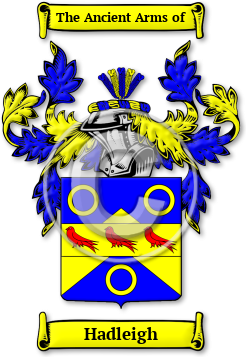 Hadleigh Family Crest Download (jpg) Legacy Series - 150 DPI