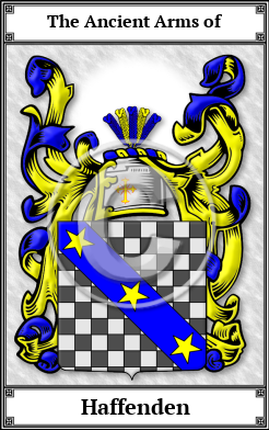 Haffenden Family Crest Download (JPG)  Book Plated - 150 DPI