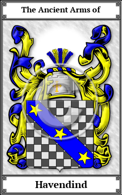 Havendind Family Crest Download (JPG)  Book Plated - 150 DPI