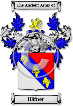 Häfner Family Crest Download (jpg) Legacy Series - 150 DPI
