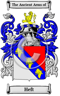 Heft Family Crest Download (JPG) Heritage Series - 600 DPI