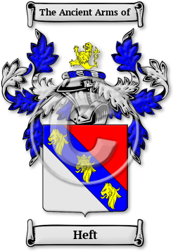 Heft Family Crest Download (jpg) Legacy Series - 150 DPI