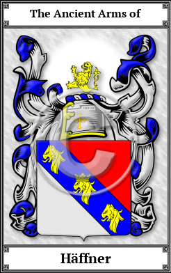 Häffner Family Crest Download (JPG)  Book Plated - 150 DPI