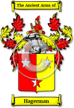 Hagerman Family Crest Download (jpg) Legacy Series - 150 DPI