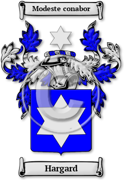 Hargard Family Crest Download (JPG) Legacy Series - 300 DPI