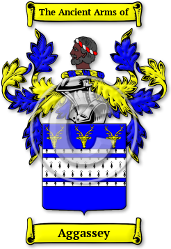 Aggassey Family Crest Download (jpg) Legacy Series - 150 DPI