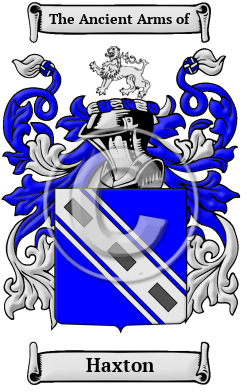 Haxton Family Crest Download (JPG) Heritage Series - 600 DPI