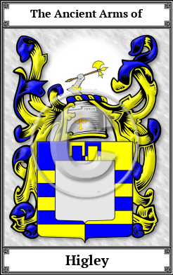 Higley Family Crest Download (JPG)  Book Plated - 150 DPI