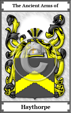 Haythorpe Family Crest Download (JPG) Book Plated - 600 DPI