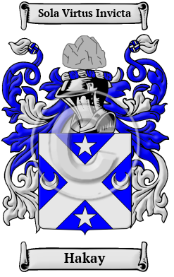 Hakay Family Crest/Coat of Arms