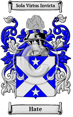 Hate Family Crest Download (JPG) Heritage Series - 600 DPI