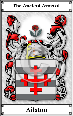 Ailston Family Crest Download (JPG)  Book Plated - 150 DPI