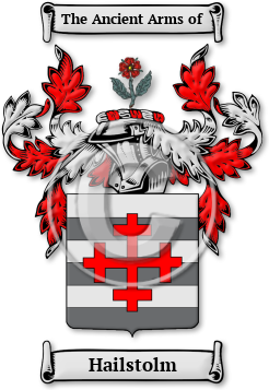 Hailstolm Family Crest Download (jpg) Legacy Series - 150 DPI