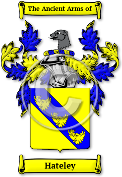Hateley Family Crest Download (jpg) Legacy Series - 150 DPI