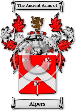 Alpers Family Crest Download (jpg) Legacy Series - 150 DPI