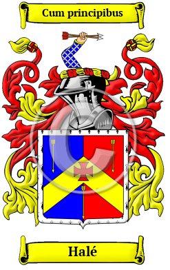 Halé Family Crest Download (JPG) Heritage Series - 300 DPI