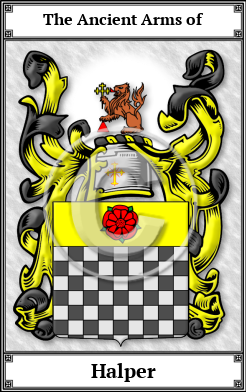 Halper Family Crest Download (JPG)  Book Plated - 150 DPI