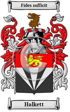 Halkett Family Crest Download (JPG) Heritage Series - 600 DPI