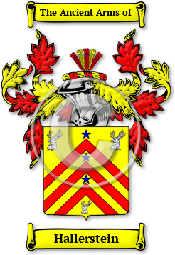 Hallerstein Family Crest Download (jpg) Legacy Series - 150 DPI