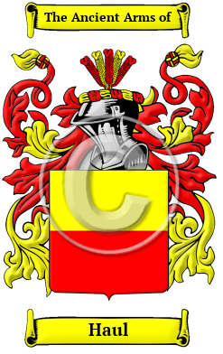 Haul Family Crest Download (JPG) Heritage Series - 600 DPI