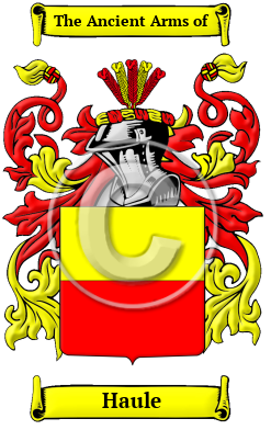 Haule Family Crest Download (JPG) Heritage Series - 600 DPI