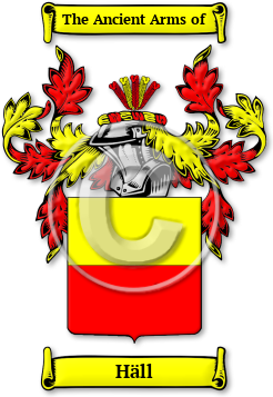 Häll Family Crest Download (jpg) Legacy Series - 150 DPI