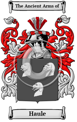 Haule Family Crest Download (JPG) Heritage Series - 600 DPI
