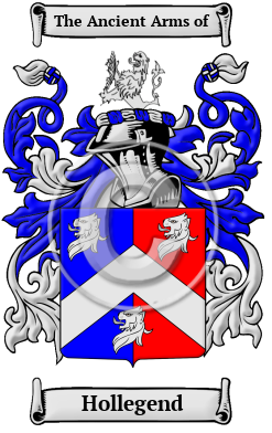 Hollegend Family Crest Download (JPG) Heritage Series - 300 DPI