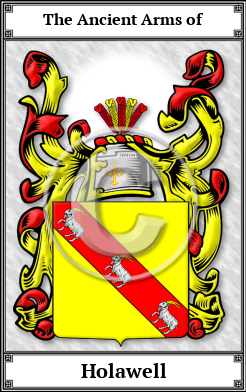 Holawell Family Crest Download (JPG) Book Plated - 600 DPI