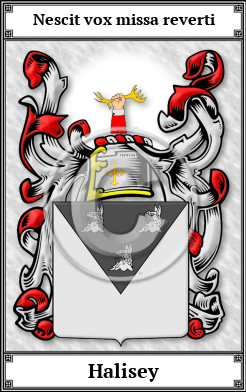 Halisey Family Crest Download (JPG)  Book Plated - 150 DPI