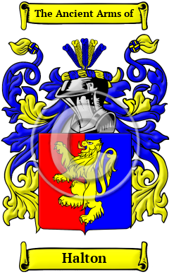 Halton Family Crest Download (JPG) Heritage Series - 600 DPI