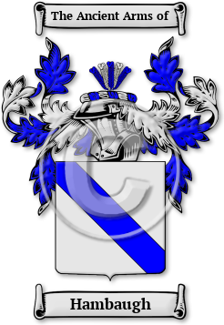 Hambaugh Family Crest Download (jpg) Legacy Series - 150 DPI