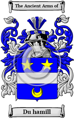 Du hamill Family Crest/Coat of Arms