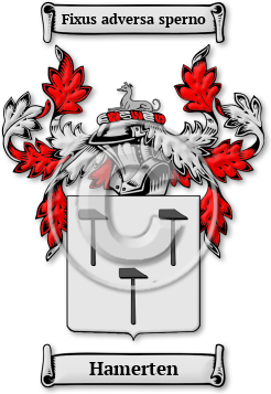 Hamerten Family Crest Download (JPG) Legacy Series - 600 DPI