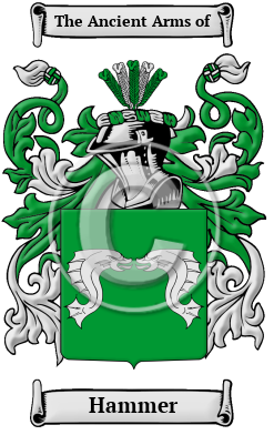 Hammer Family Crest Download (JPG) Heritage Series - 600 DPI