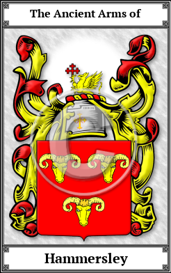 Hammersley Family Crest Download (JPG)  Book Plated - 150 DPI