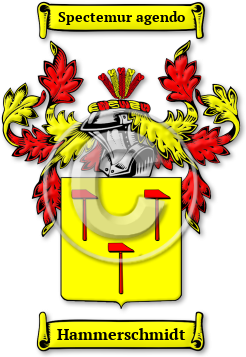 Hammerschmidt Family Crest Download (jpg) Legacy Series - 150 DPI