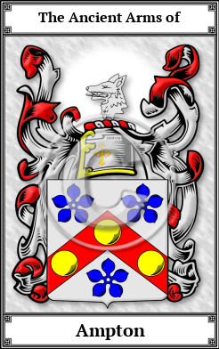 Ampton Family Crest Download (JPG)  Book Plated - 150 DPI