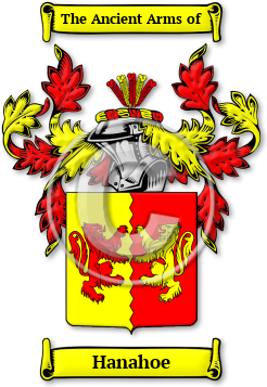 Hanahoe Family Crest Download (jpg) Legacy Series - 150 DPI