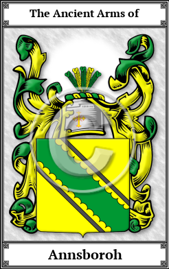Annsboroh Family Crest Download (JPG)  Book Plated - 150 DPI