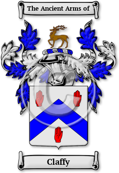 Claffy Family Crest Download (jpg) Legacy Series - 150 DPI