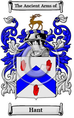 Hant Family Crest Download (JPG) Heritage Series - 600 DPI