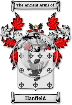 Hanfield Family Crest Download (jpg) Legacy Series - 150 DPI