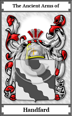 Handfard Family Crest Download (JPG)  Book Plated - 150 DPI