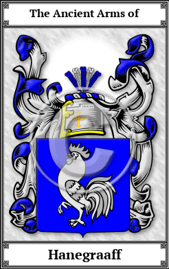 Hanegraaff Family Crest Download (JPG)  Book Plated - 150 DPI