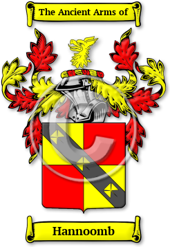 Hannoomb Family Crest Download (JPG) Legacy Series - 600 DPI