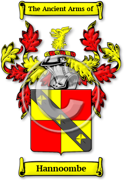 Hannoombe Family Crest Download (jpg) Legacy Series - 150 DPI